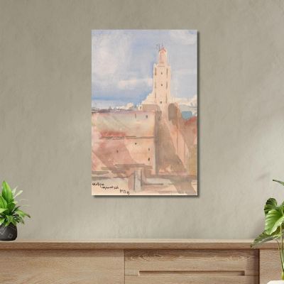 Koutoubia Mosque Marrakech Hercules Brabazon Brabazon hbb35 canvas print 
