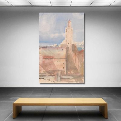Koutoubia Mosque Marrakech Hercules Brabazon Brabazon hbb35 canvas print 