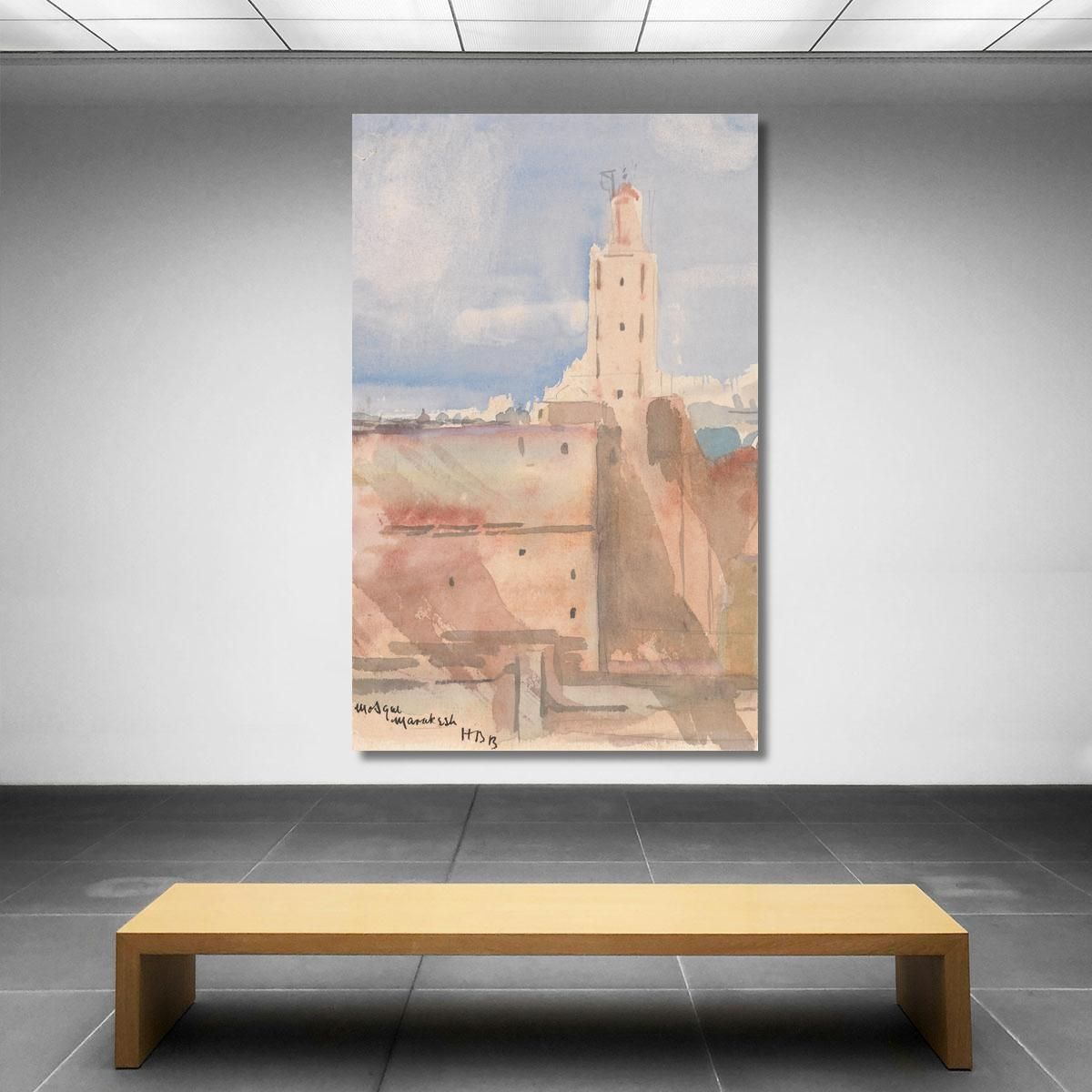 Koutoubia Mosque Marrakech Hercules Brabazon Brabazon hbb35 canvas print 