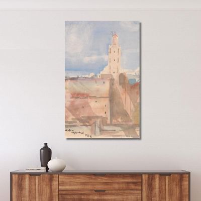 Koutoubia Mosque Marrakech Hercules Brabazon Brabazon hbb35 canvas print 