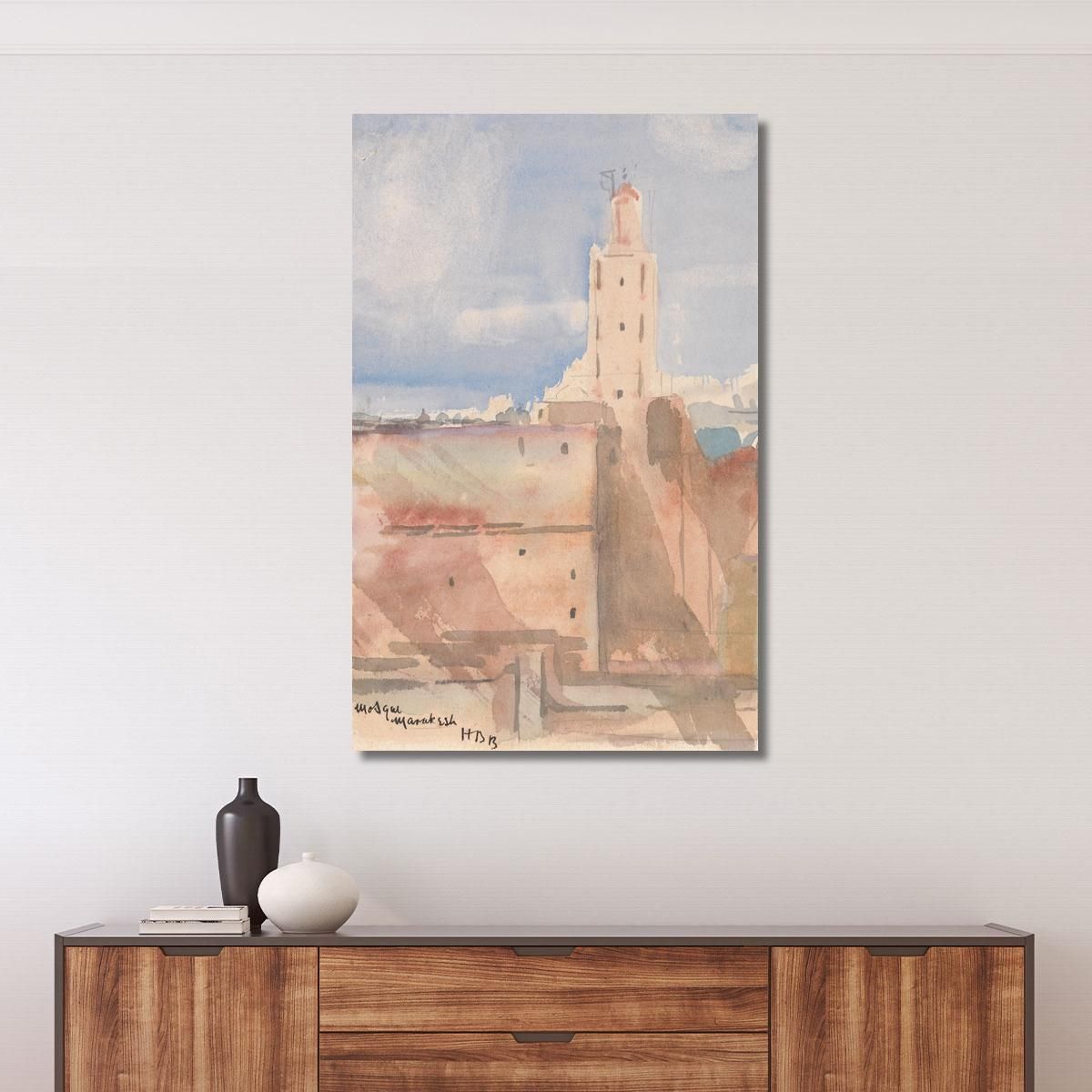 Koutoubia Mosque Marrakech Hercules Brabazon Brabazon hbb35 canvas print 