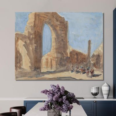 Red Fort New Delhi Hercules Brabazon Brabazon hbb47 canvas print 