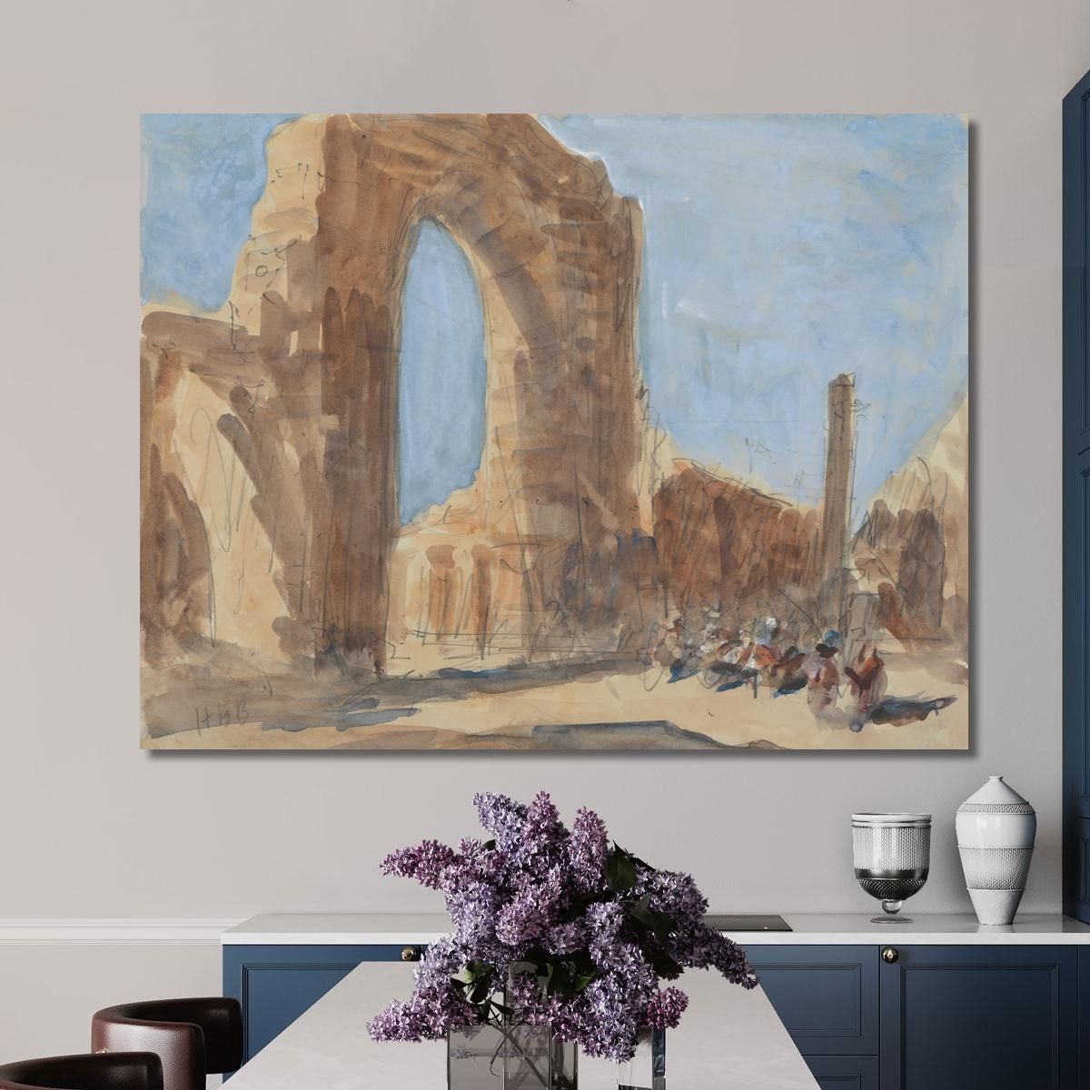 Red Fort New Delhi Hercules Brabazon Brabazon hbb47 canvas print 