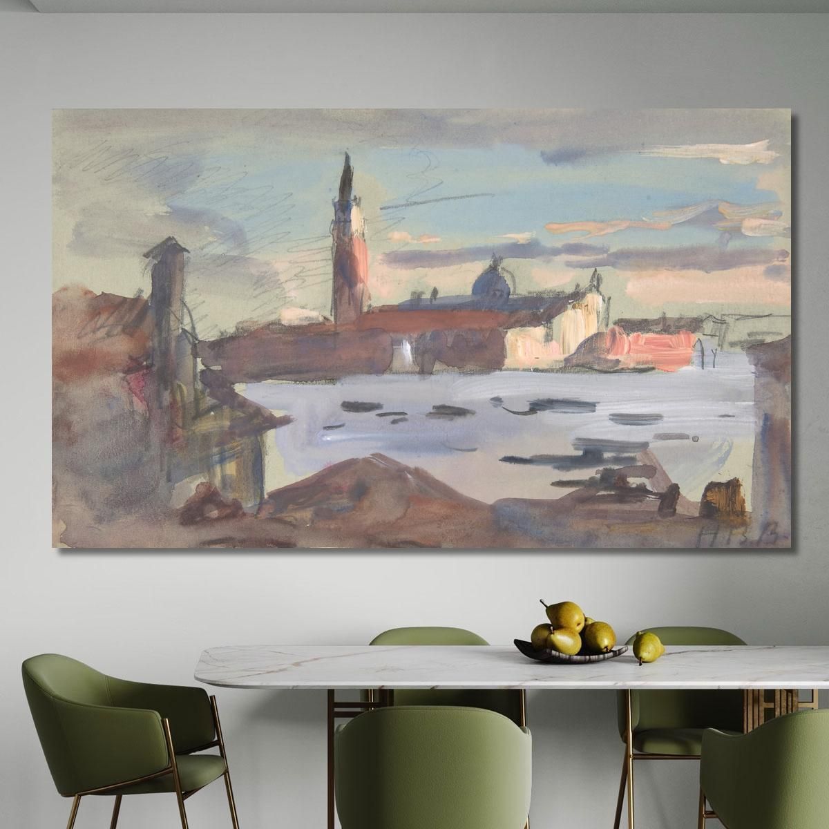 San Giorgio Maggiore Venice Hercules Brabazon Brabazon hbb49 canvas print 