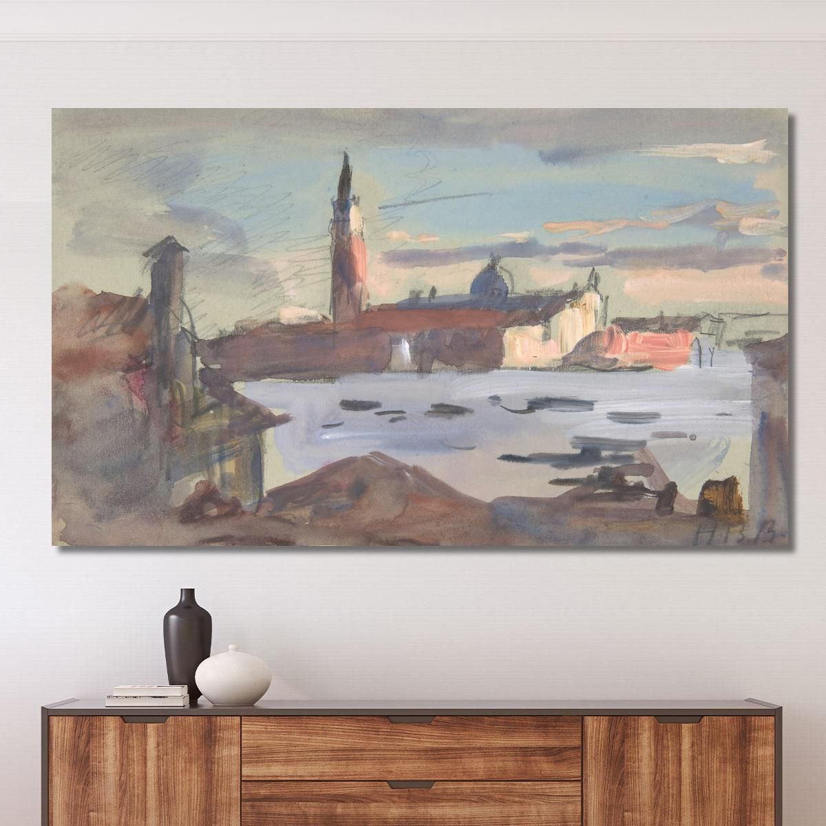 San Giorgio Maggiore Venice Hercules Brabazon Brabazon hbb49 canvas print 