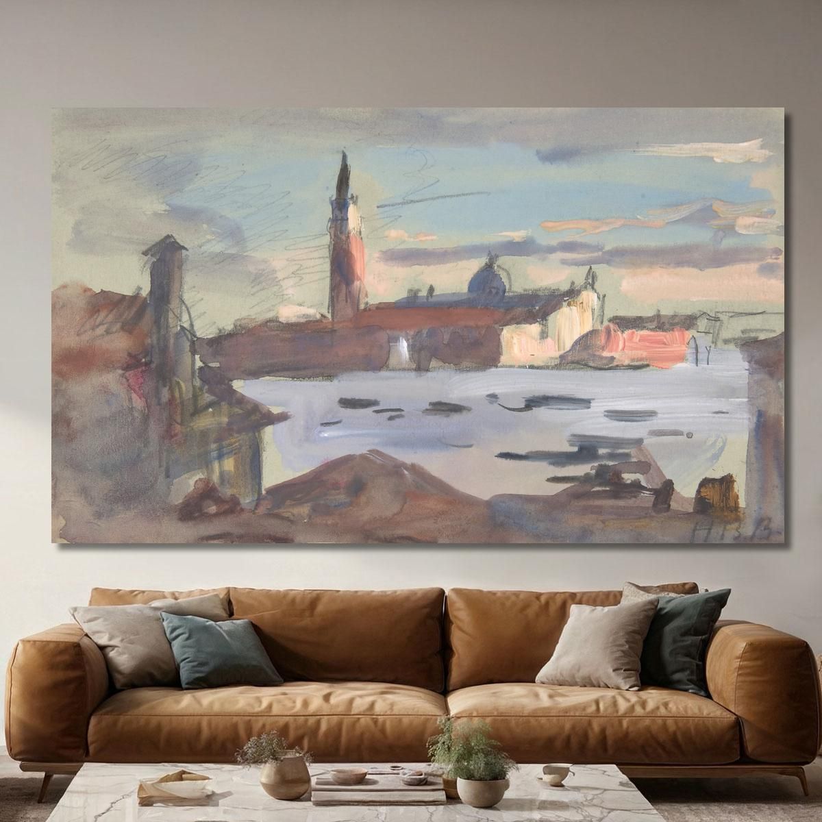 San Giorgio Maggiore Venice Hercules Brabazon Brabazon hbb49 canvas print 