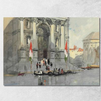 Santa Maria Della Salute Venice Hercules Brabazon Brabazon hbb52 canvas print 
