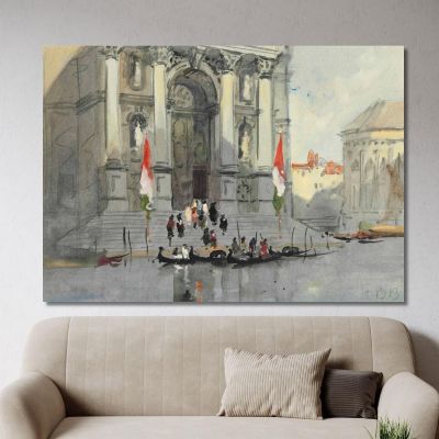 Santa Maria Della Salute Venice Hercules Brabazon Brabazon hbb52 canvas print 