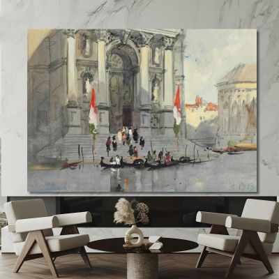 Santa Maria Della Salute Venice Hercules Brabazon Brabazon hbb52 canvas print 