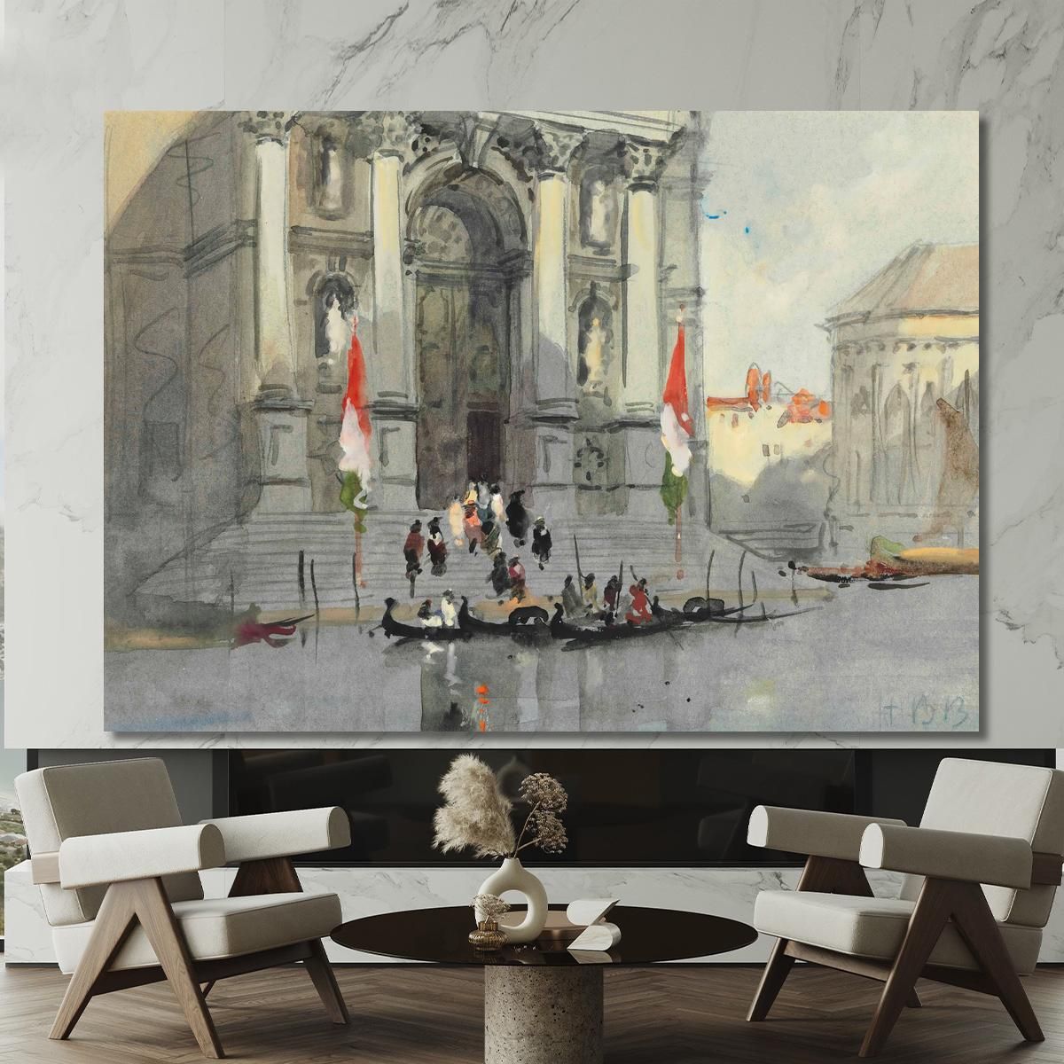 Santa Maria Della Salute Venice Hercules Brabazon Brabazon hbb52 canvas print 