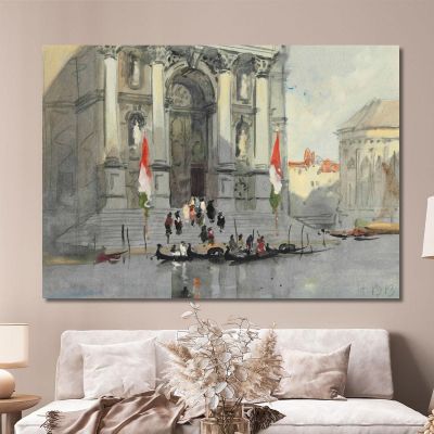 Santa Maria Della Salute Venice Hercules Brabazon Brabazon hbb52 canvas print 