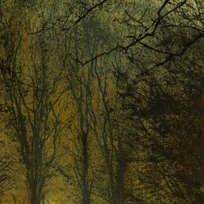 A Moonlit Street 2 John Atkinson Grimshaw jag8 canvas print