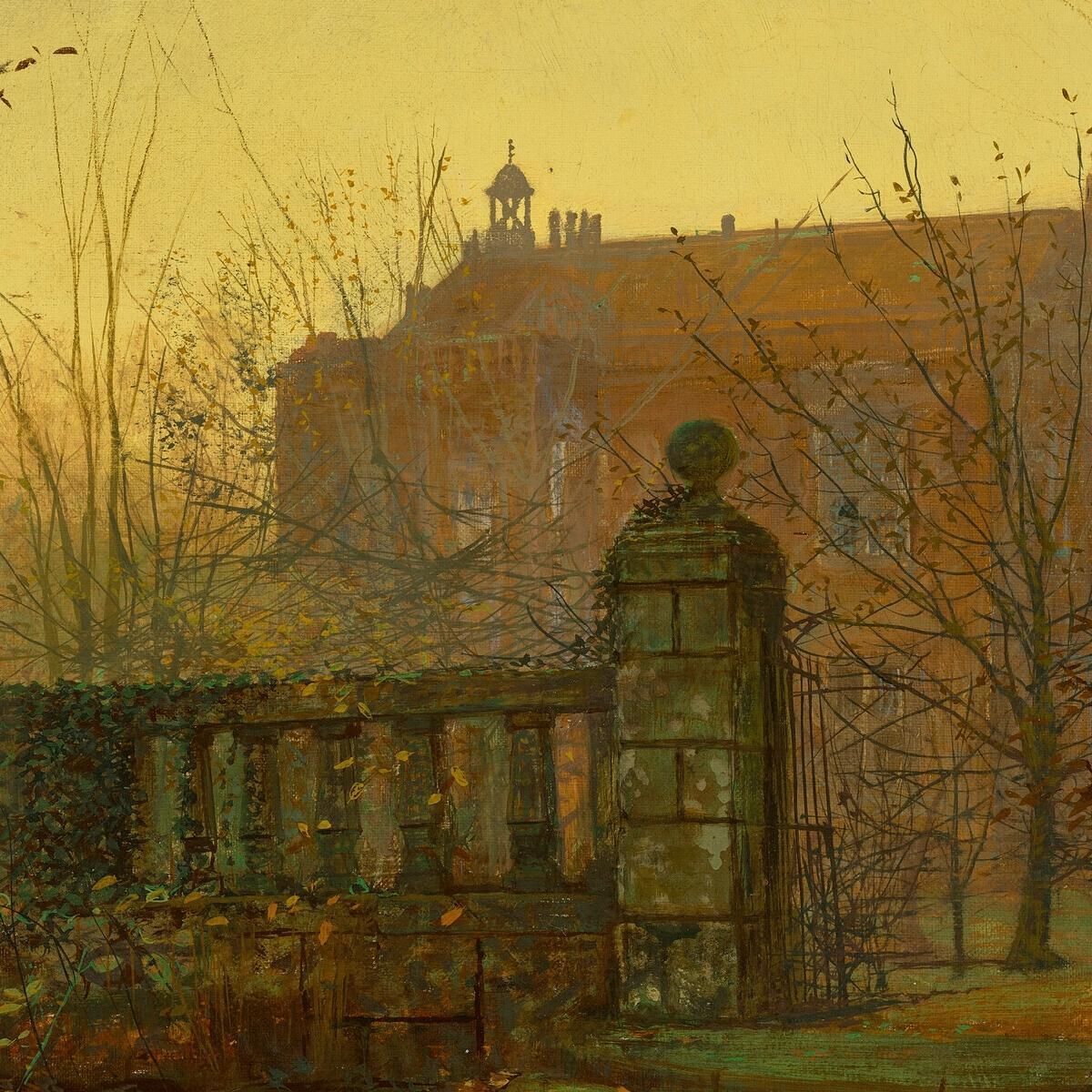 Autumn Morning John Atkinson Grimshaw jag21 canvas print