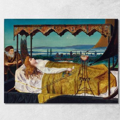 Elaine John Atkinson Grimshaw jag26 canvas print 