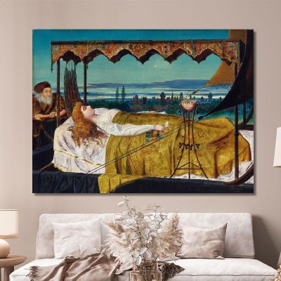 Elaine John Atkinson Grimshaw jag26 canvas print 