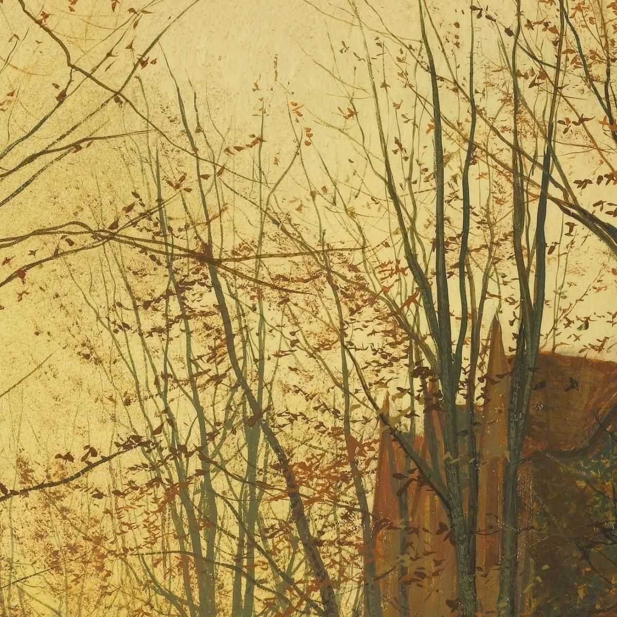 Late October John Atkinson Grimshaw jag38 canvas print