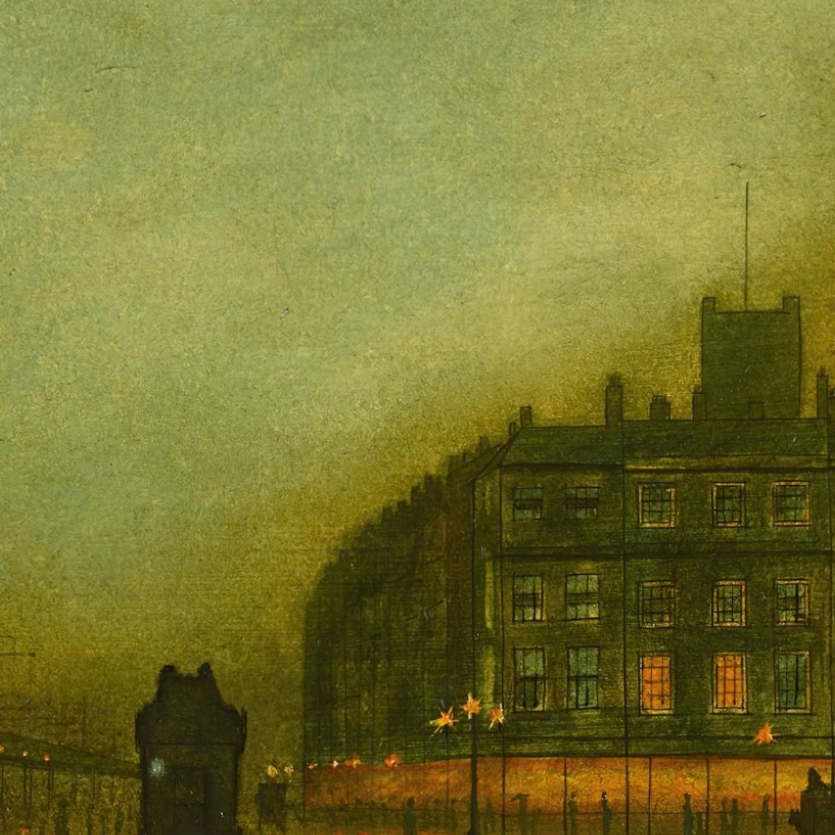 Liverpool Docks John Atkinson Grimshaw jag39 canvas print