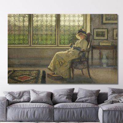 Mistress Dorothy John Atkinson Grimshaw jag44 canvas print 