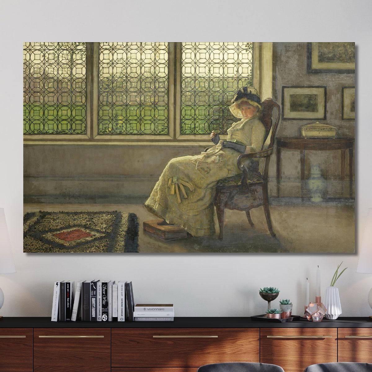 Mistress Dorothy John Atkinson Grimshaw jag44 canvas print 