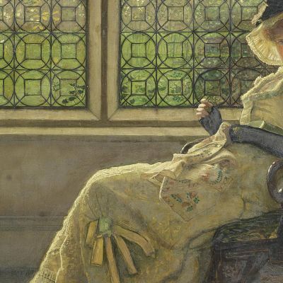 Mistress Dorothy John Atkinson Grimshaw jag44 canvas print