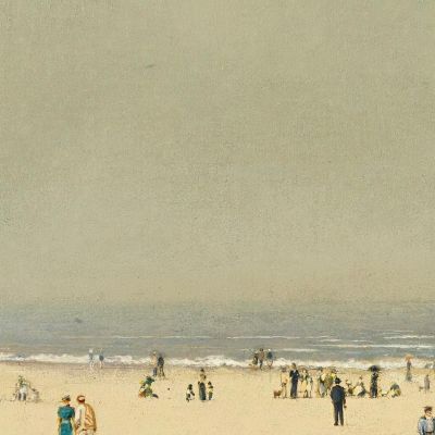 Sand Sea And Sky A Summer Phantasy John Atkinson Grimshaw jag59 canvas print