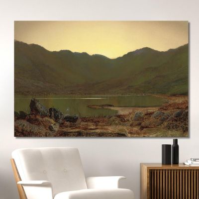 The Haunt Of The Heron John Atkinson Grimshaw jag70 canvas print 