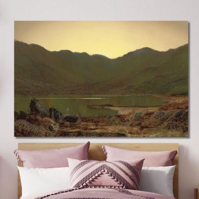 The Haunt Of The Heron John Atkinson Grimshaw jag70 canvas print 
