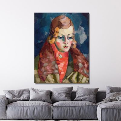 Portrait Of A Woman 2 Konrad Mägi kmg17 canvas print 