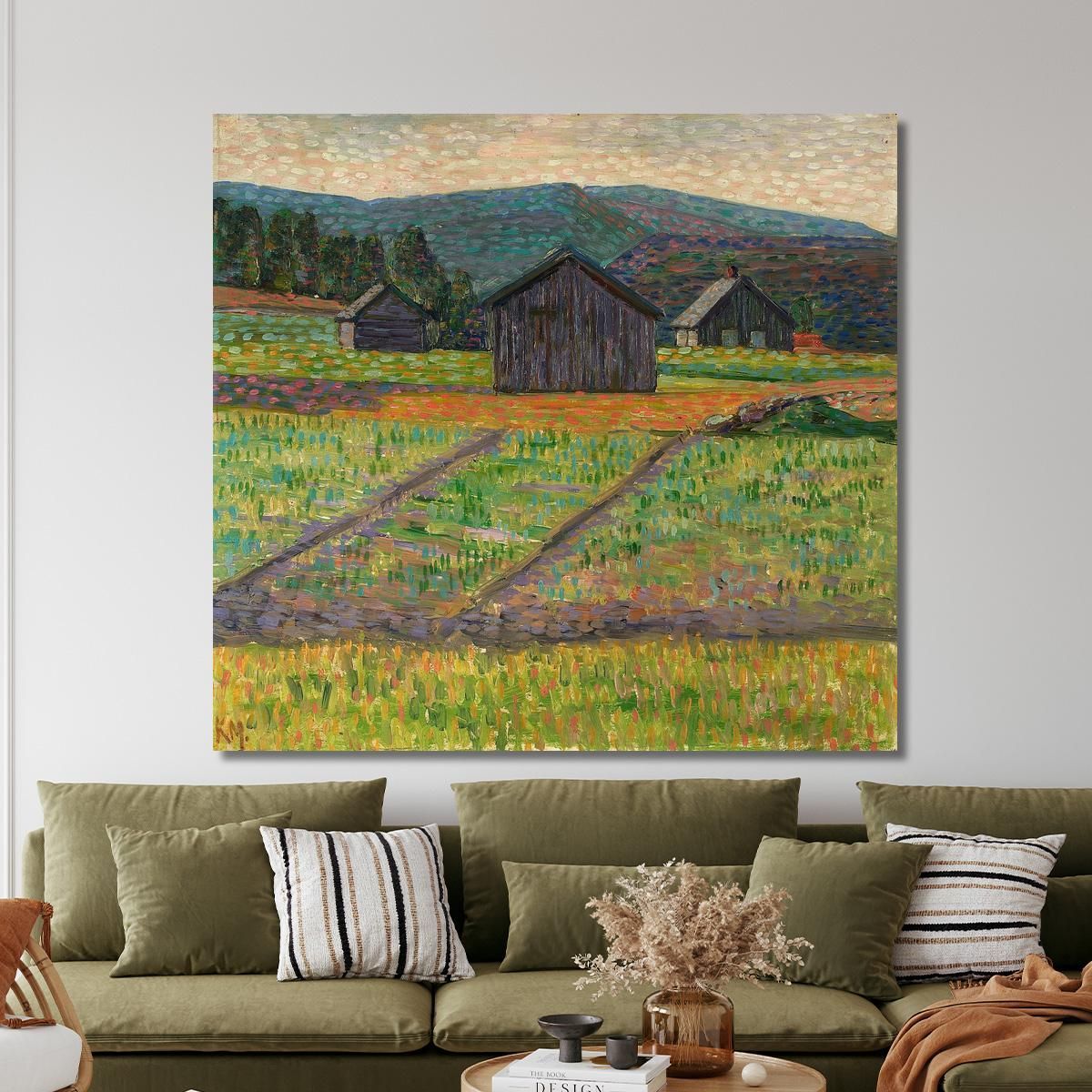 Norwegian Landscape 2 Konrad Mägi kmg19 canvas print 