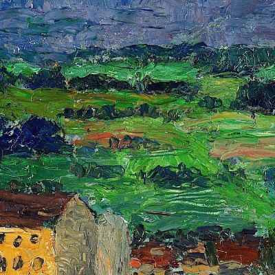 Norwegian Landscape 3 Konrad Mägi kmg20 canvas print