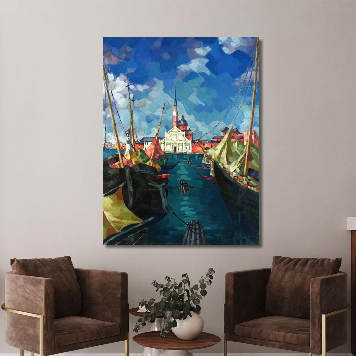 Venice Konrad Mägi kmg31 canvas print 