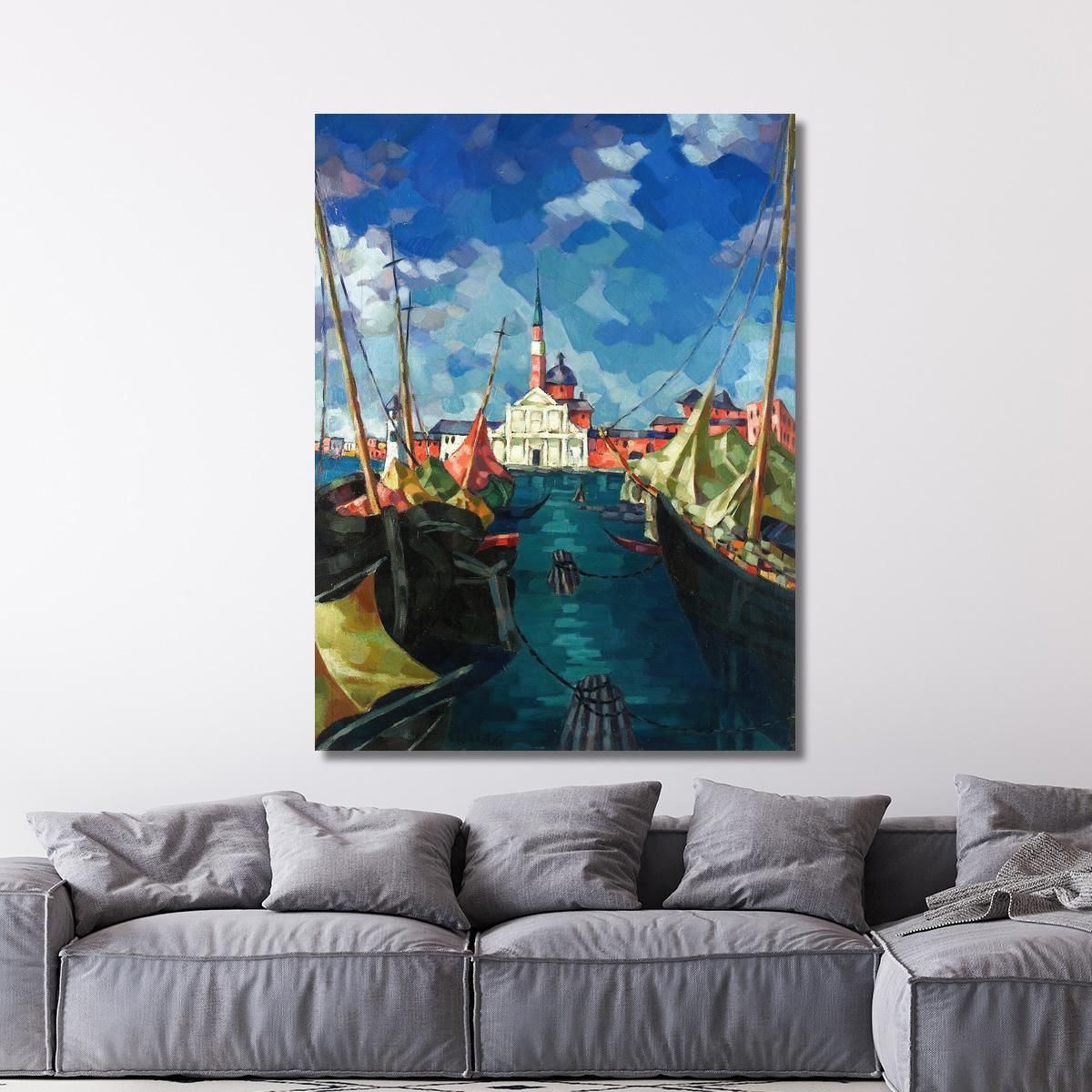 Venice Konrad Mägi kmg31 canvas print 