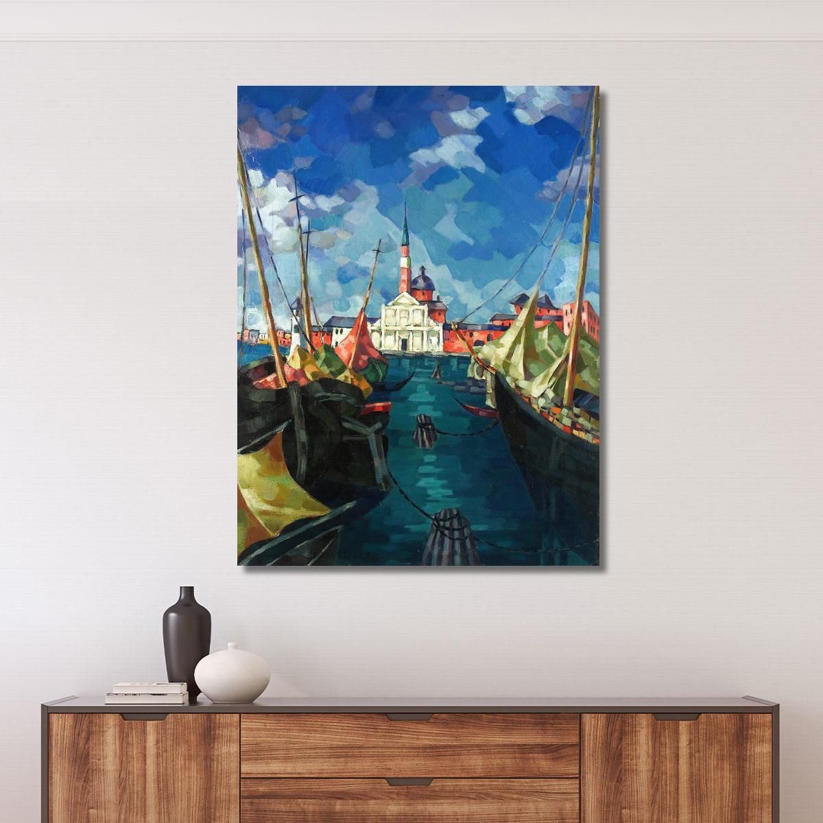 Venice Konrad Mägi kmg31 canvas print 