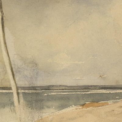 African Beach Mariano Fortuny Marsal mfm3 canvas print