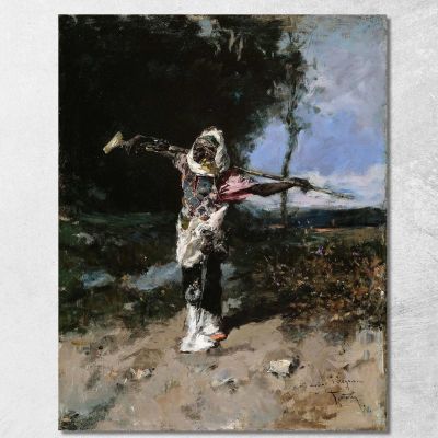 African Chief Mariano Fortuny Marsal mfm4 canvas print 