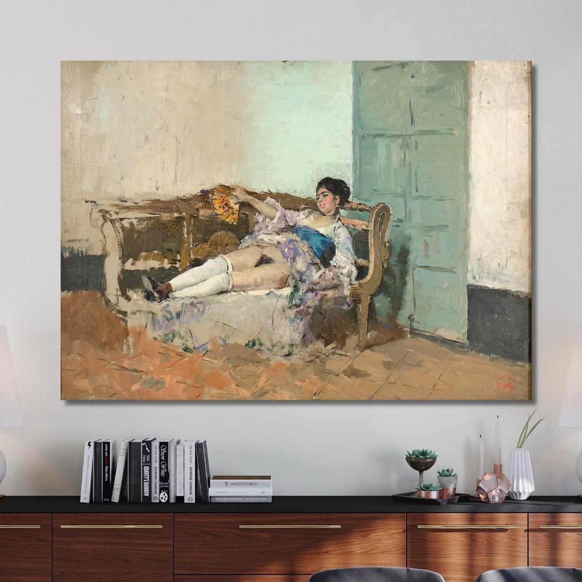 Carmen Bastián Mariano Fortuny Marsal mfm16 canvas print 