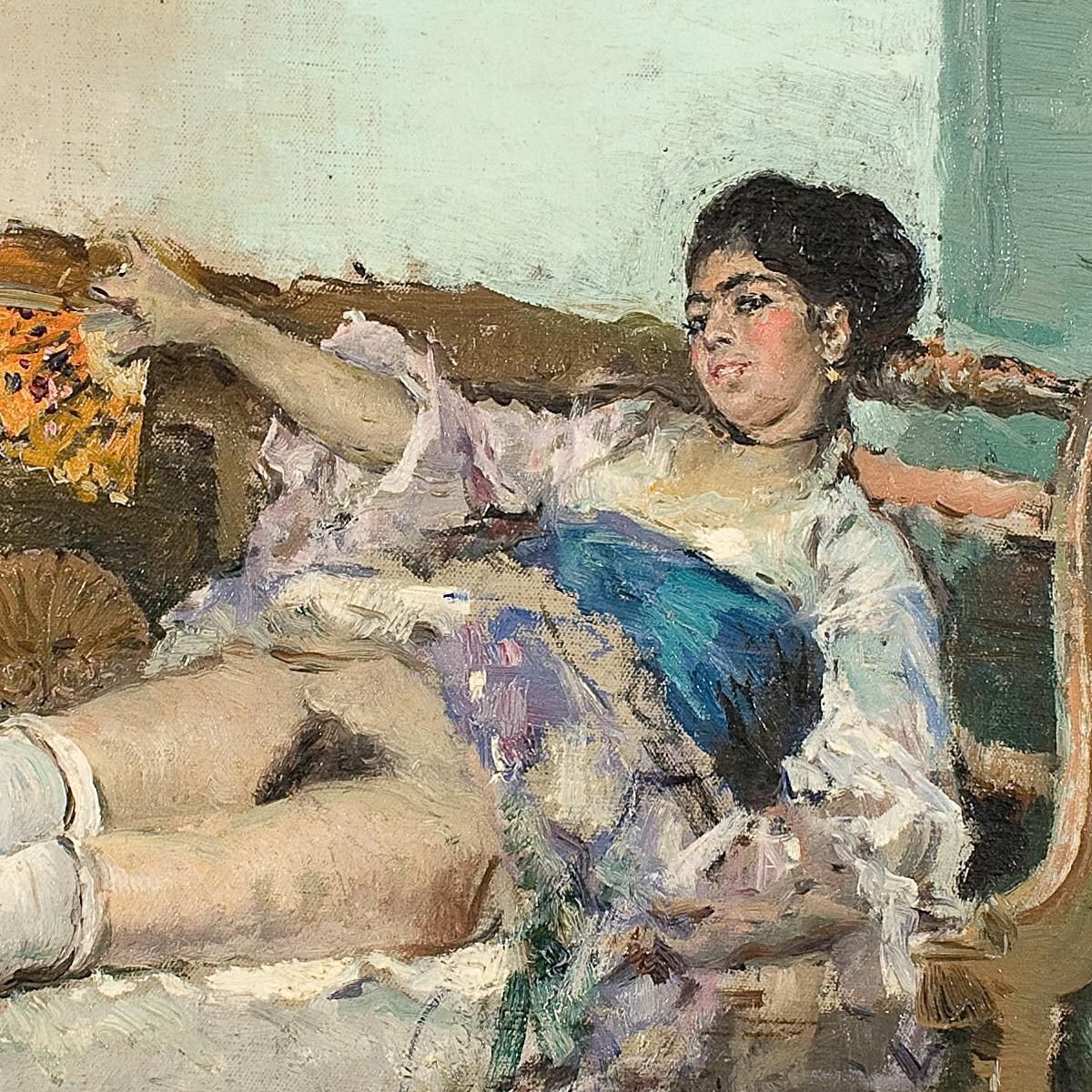 Carmen Bastián Mariano Fortuny Marsal mfm16 canvas print