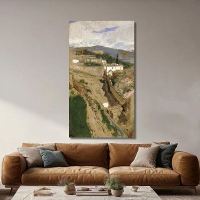 Granada Landscape Mariano Fortuny Marsal mfm21 canvas print 