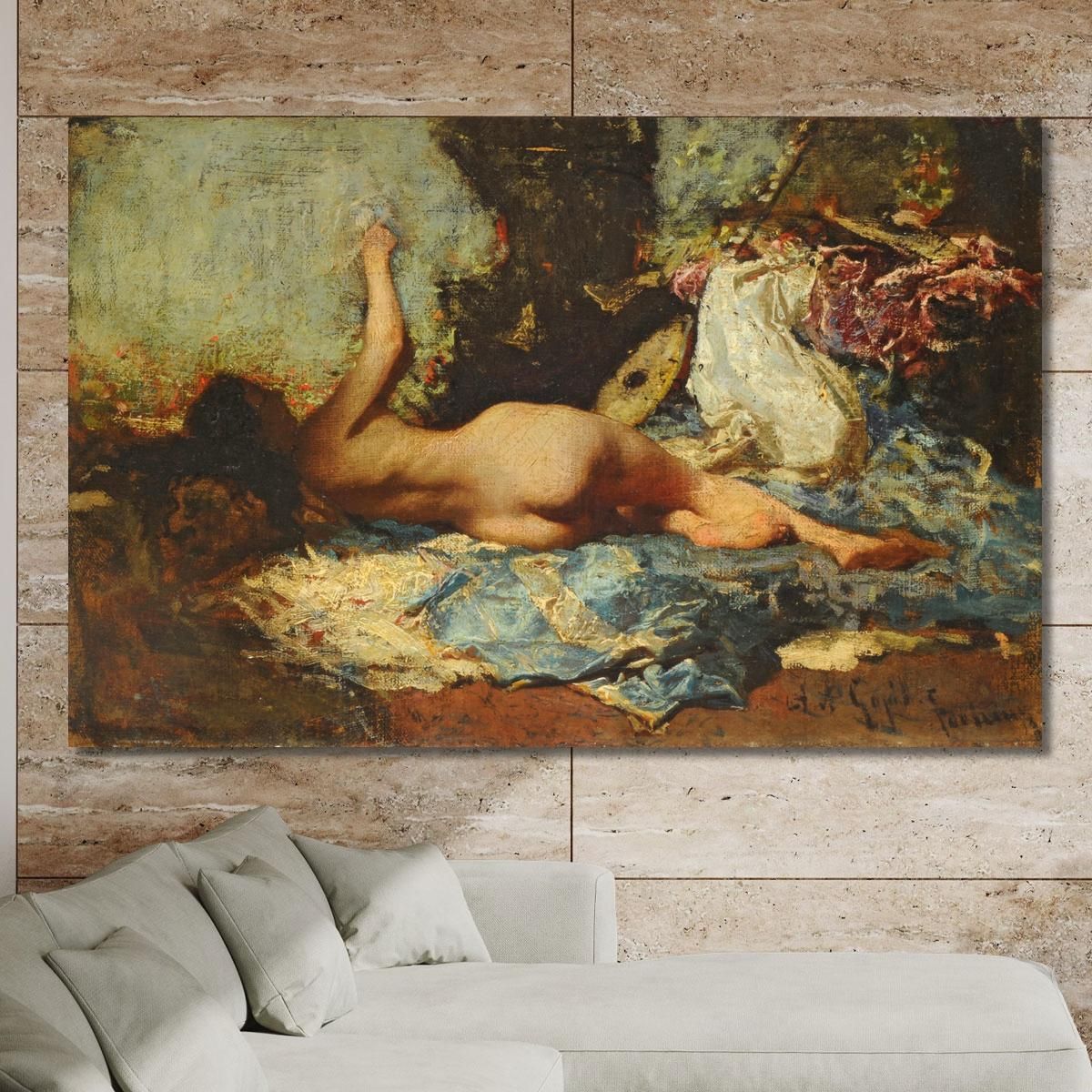 Odalisque Mariano Fortuny Marsal mfm31 canvas print 