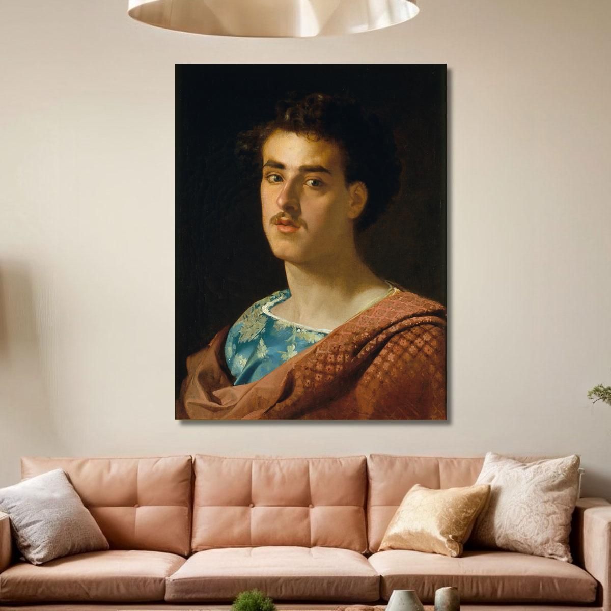 Self-Portrait Mariano Fortuny Marsal mfm33 canvas print 