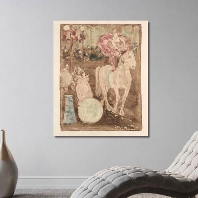 Bareback Rider Maurice Prendergast mpr4 canvas print 