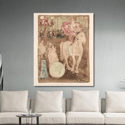Bareback Rider Maurice Prendergast mpr4 canvas print 