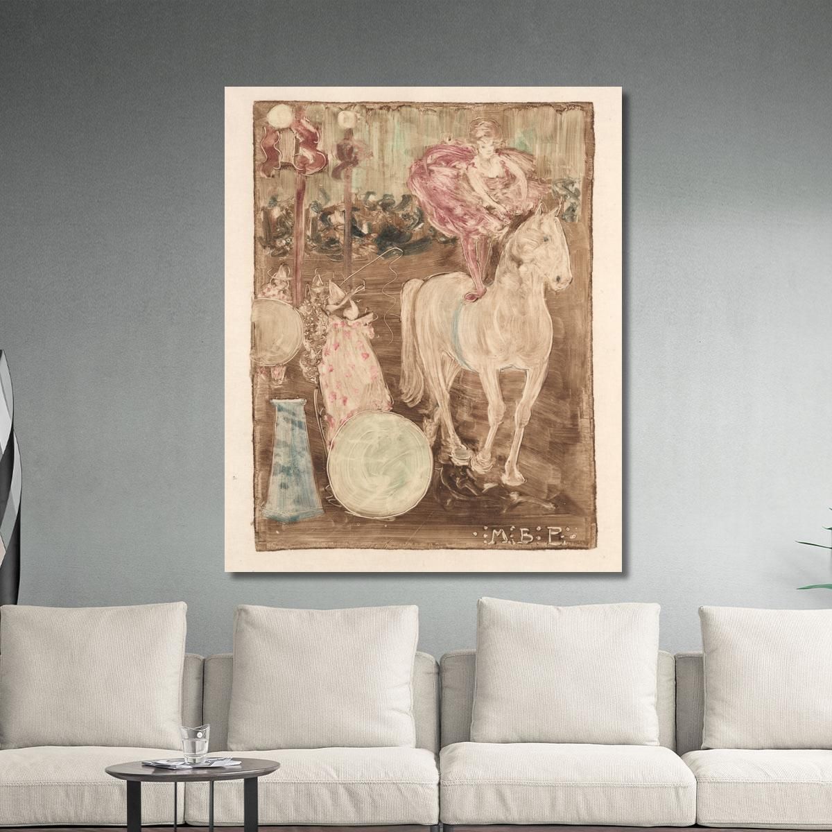 Bareback Rider Maurice Prendergast mpr4 canvas print 
