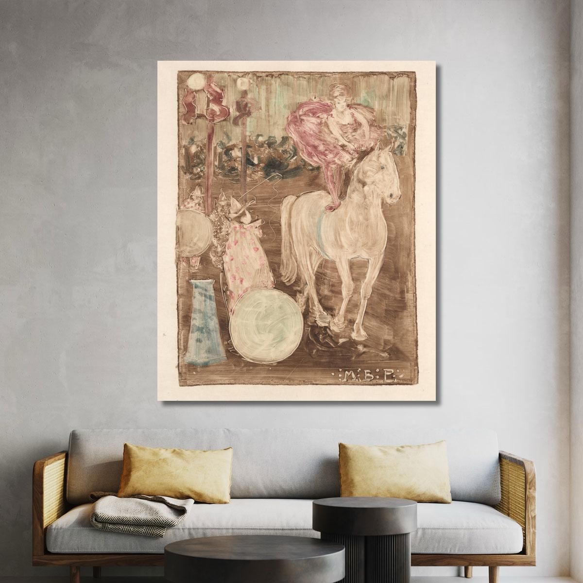 Bareback Rider Maurice Prendergast mpr4 canvas print 