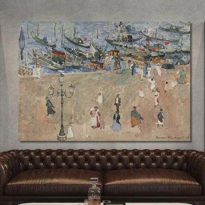 Gray Day Venice Maurice Prendergast mpr19 canvas print 