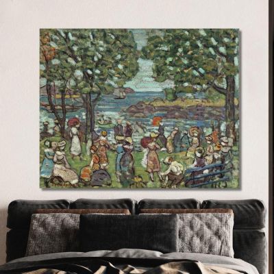 Salem Cove Maurice Prendergast mpr49 canvas print 