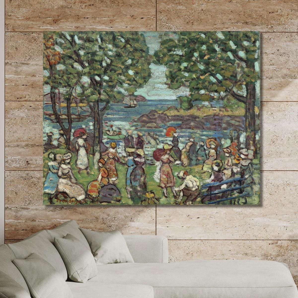 Salem Cove Maurice Prendergast mpr49 canvas print 