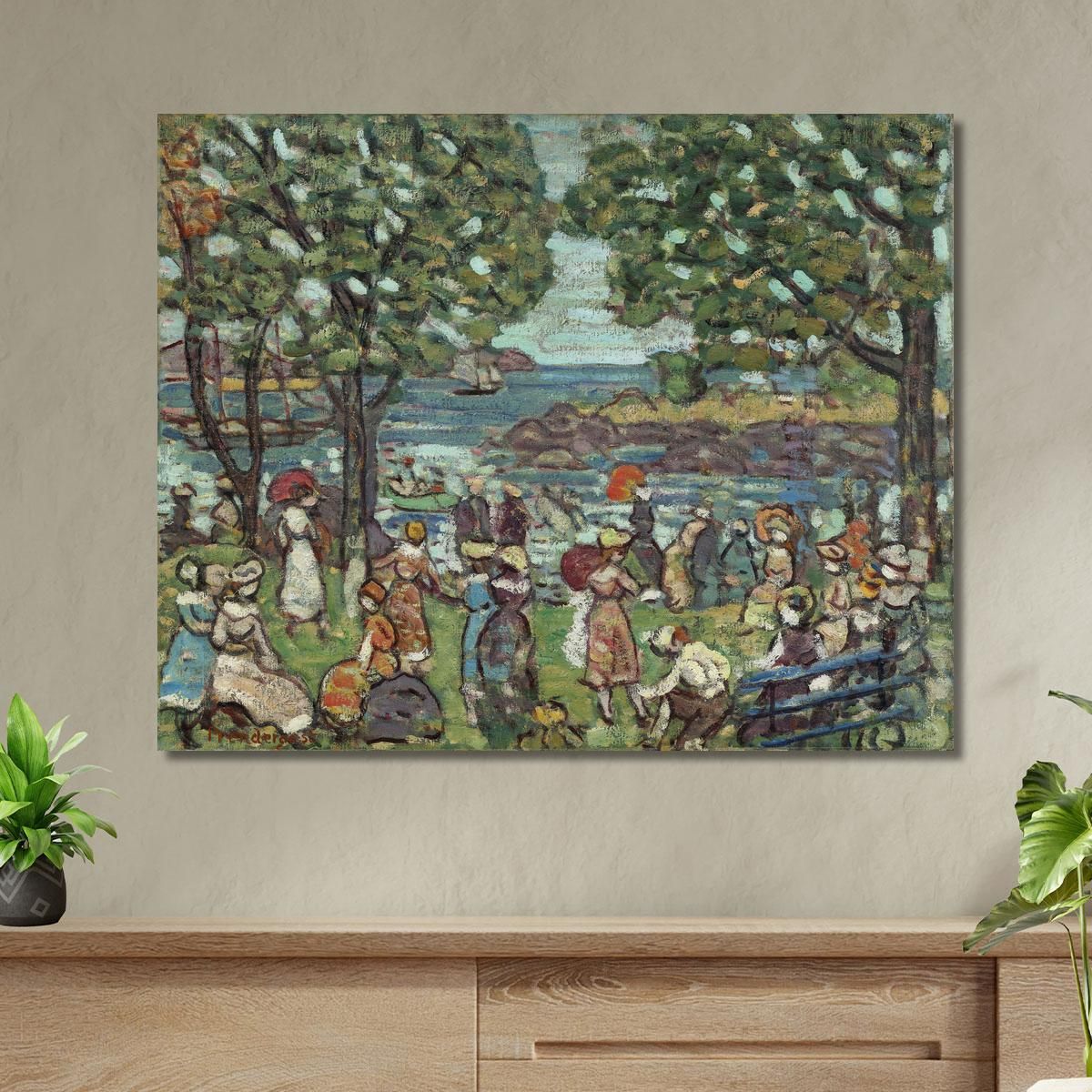Salem Cove Maurice Prendergast mpr49 canvas print 