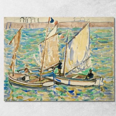 St. Malo 2 Maurice Prendergast mpr55 canvas print 