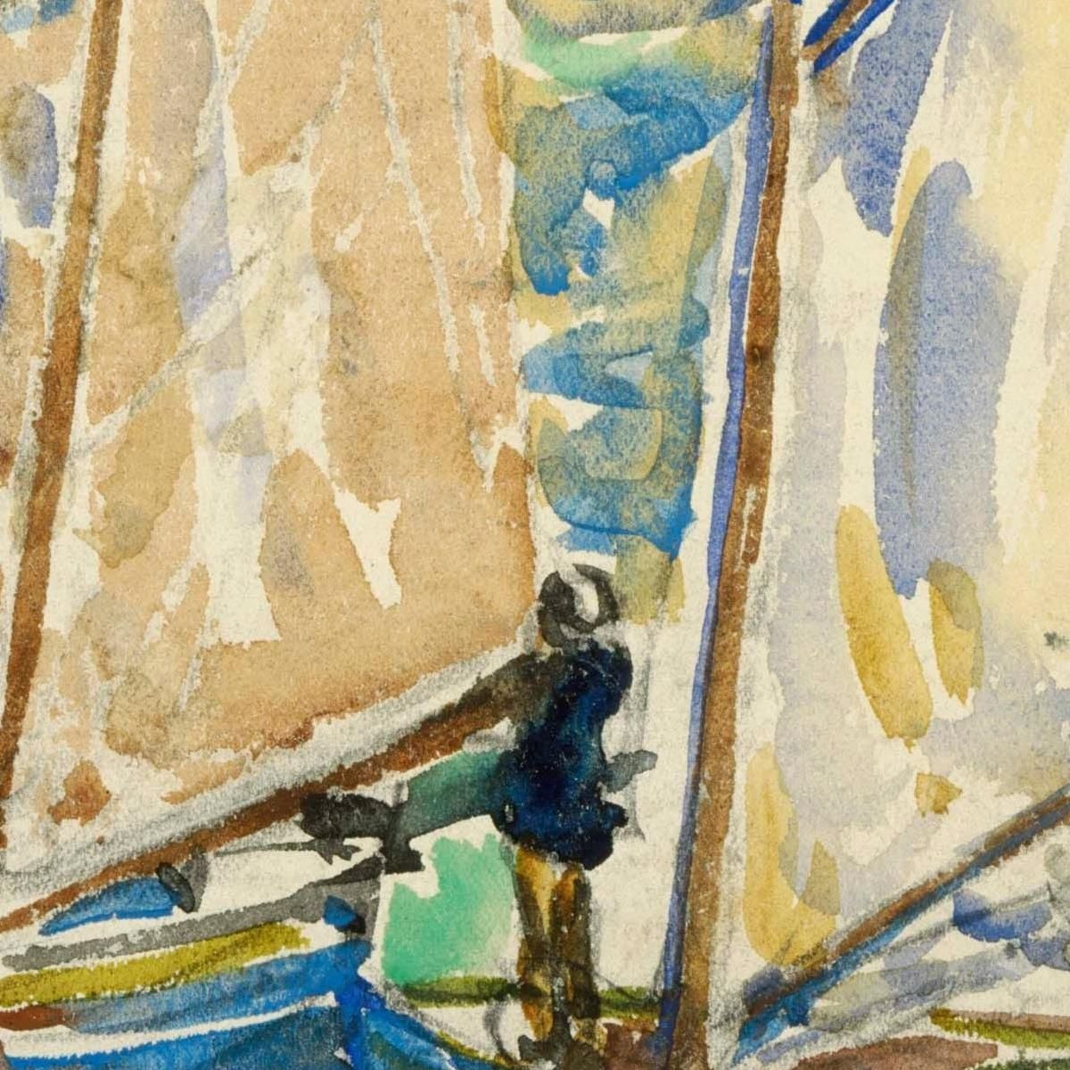 St. Malo 2 Maurice Prendergast mpr55 canvas print